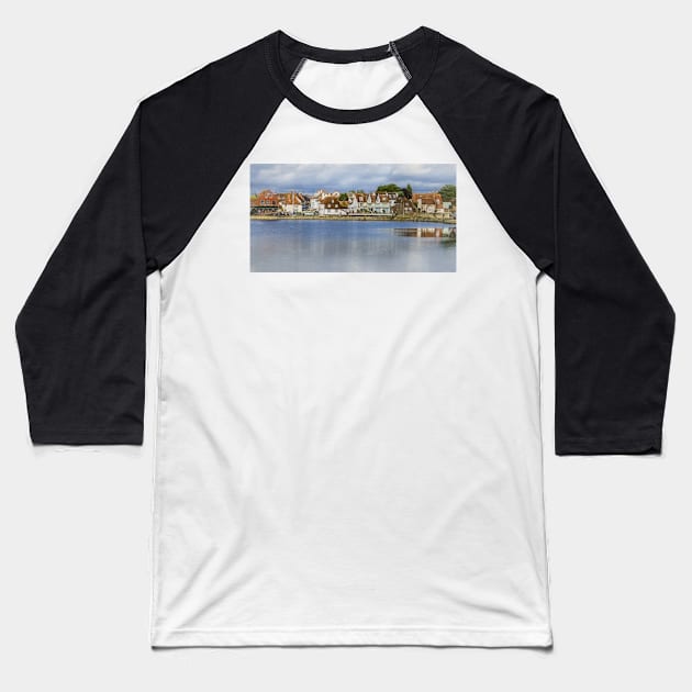 Emsworth Harbourfront Baseball T-Shirt by IanWL